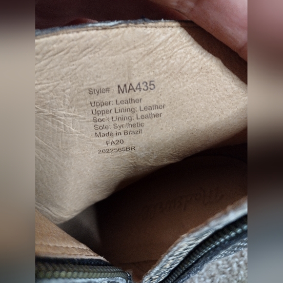 Madewell Snake Embossed Ankle Boots 8.5 - Picture 13 of 14